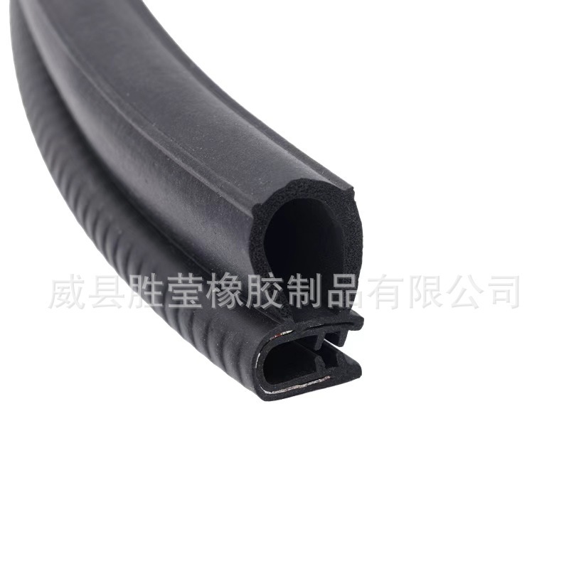 Customized EPDM rubber sealing strip for cars, composite side foam car door, electrical box, cabinet, cassette-type sealant