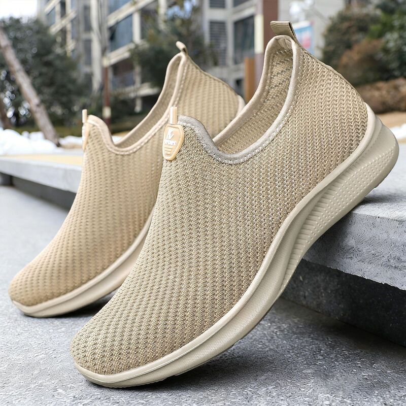 Soft-Soled Lightweight Cross-Border Men's Shoes for Summer, Breathable and Odor-Free Casual Shoes, Slip-On Dad Shoes, Mesh Single Shoes Soft-Soled Lightweight Cross-Border Men's Shoes for Summer, Breathable and Odor-Free Casual Shoes, Slip-On Dad Shoes, Mesh Single Shoes