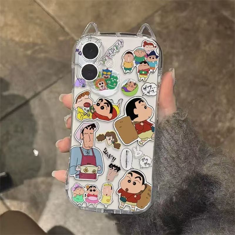 Xiaoxin Is Suitable for Apple 17Promax 14 Popular Model 16Promax Cute 13 Slim Waist Summer Phone Case