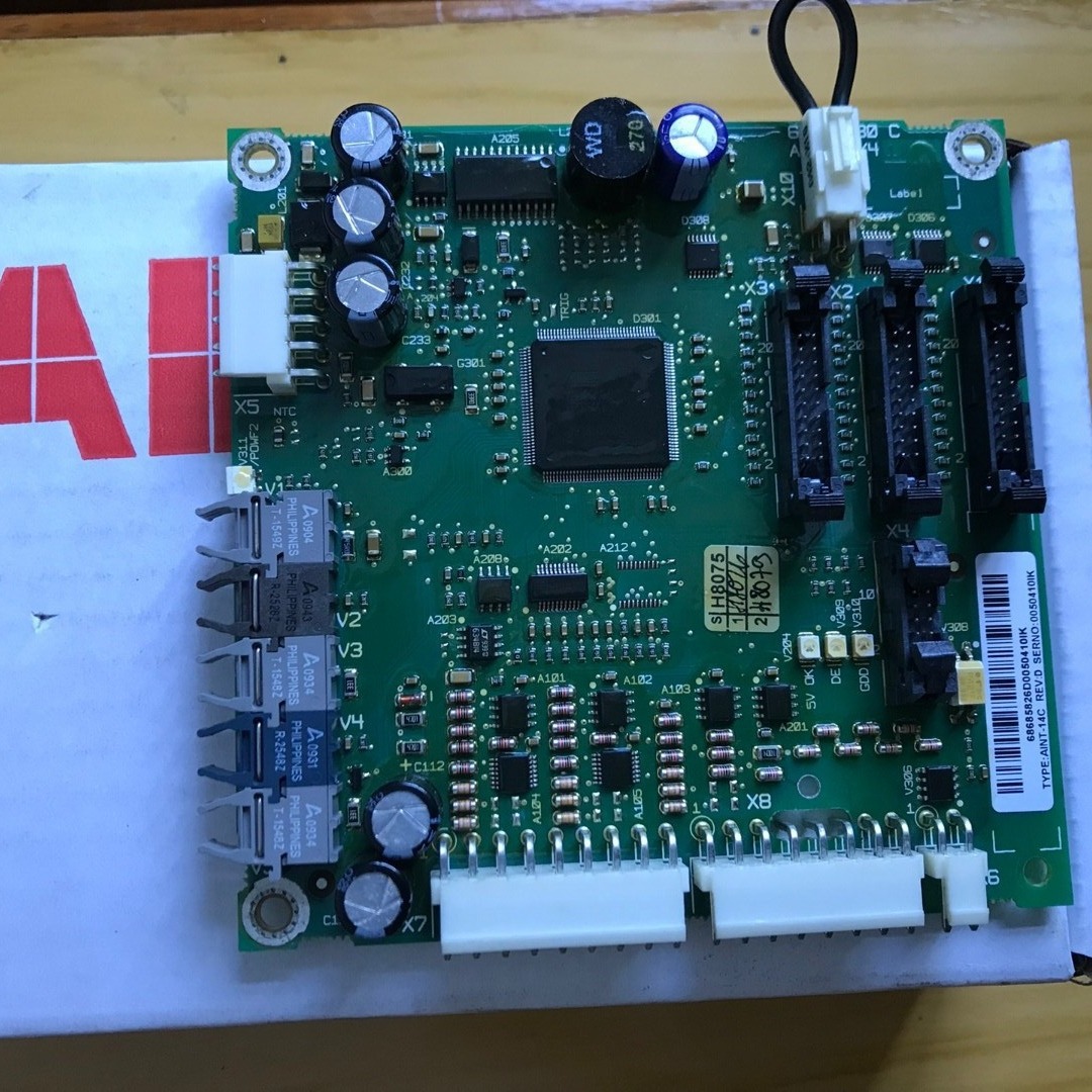 ABBACS800变频器 AINT-14C 光纤信号板 全新原装现货议价