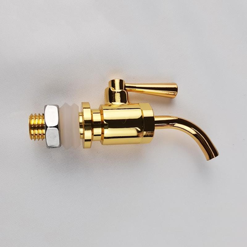 Perfume faucet, wine barrel, glass wine tank faucet, all-copper essential oil bottle, bottled beer beverage faucet, mini faucet