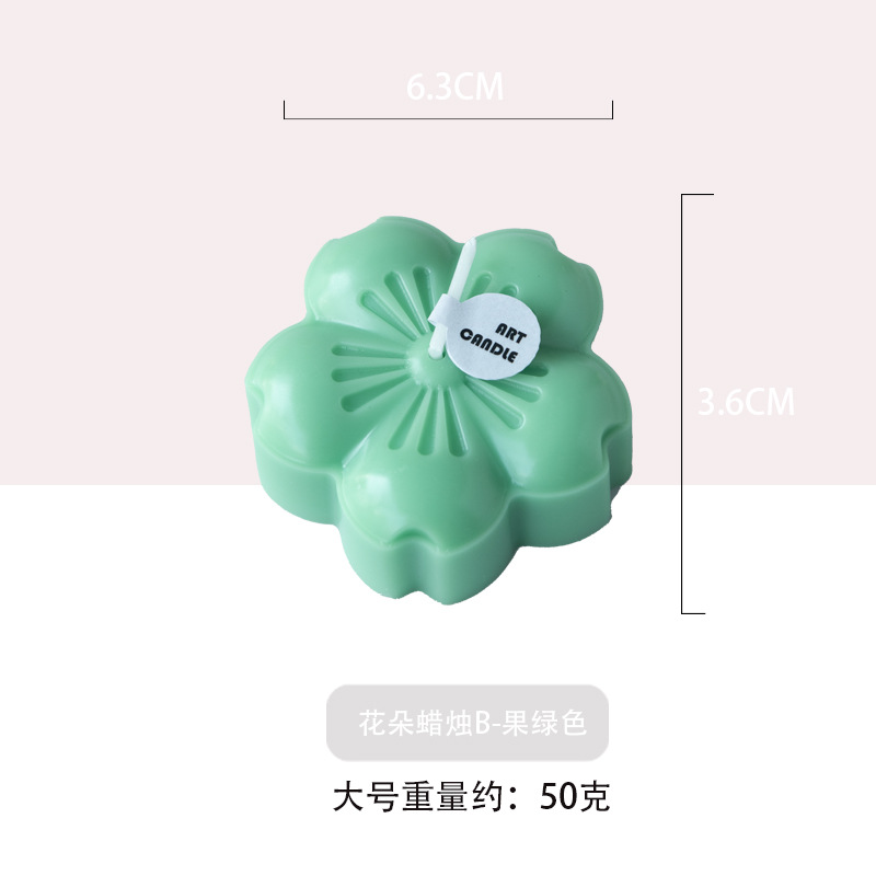 Festival de mediados de otoño pastel de Luna flor conejito forma vela lindo interesante decoración creativa decoración Venta caliente al por mayor