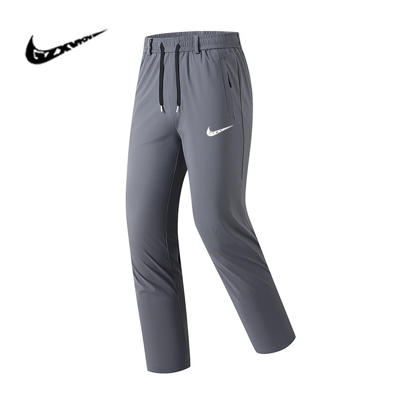 Men's Pants with a Light Luxury and High-End Feel, Summer Quick-Dry Ice-Feel Straight-Leg Pants, Outdoor Stretchy Casual Sports Men's Pants Men's Pants with a Light Luxury and High-End Feel, Summer Quick-Dry Ice-Feel Straight-Leg Pants, Outdoor Stretchy Casual Sports Men's Pants