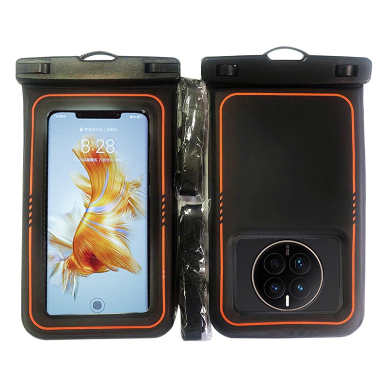 New sponge floating mobile phone waterproof bag outdoor drifting travel diving swimming mobile phone waterproof case protective cover