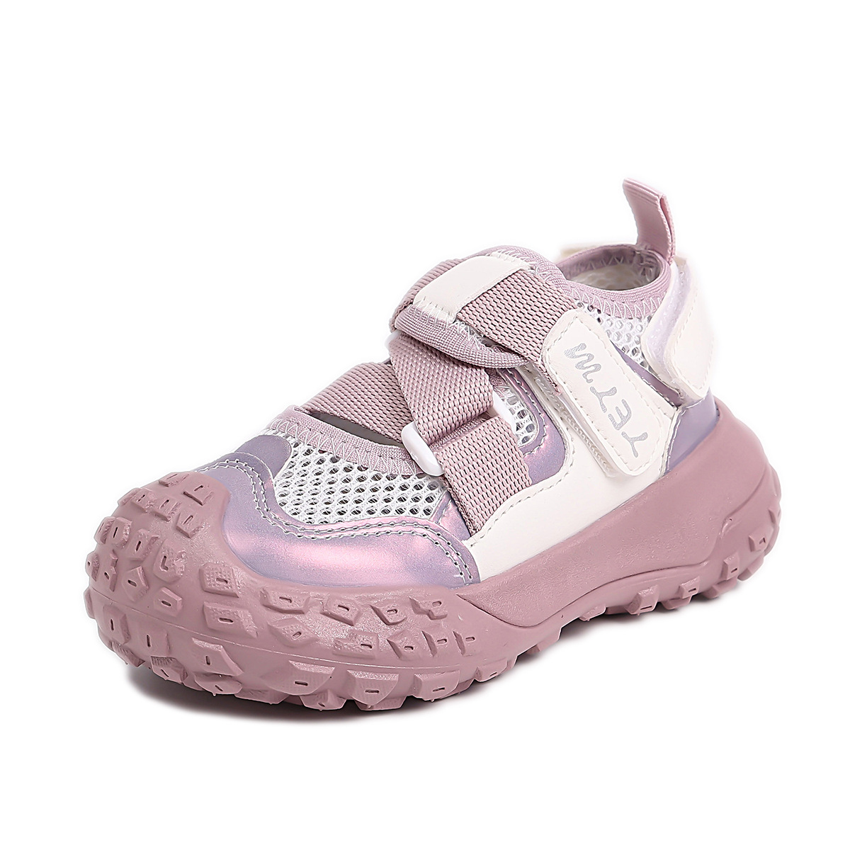Sandalias deportivas para niñas Zapatos de malla transpirables para niños de verano 2025 nuevos zapatos casuales de malla hueca para niños image 6