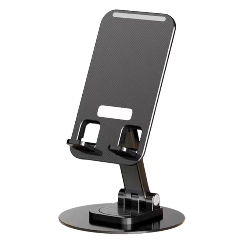 Подставка для мобильного телефона с поворотом на 360 градусов, настольная подставка, телескопическая, складная, для хранения телефонов и планшетов, с возможностью нанесения логотипа, металлическая.