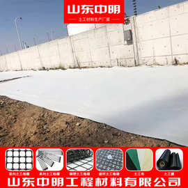 道路养护反滤短丝土工布河道防渗SNG土工布护坡排水土工布200g