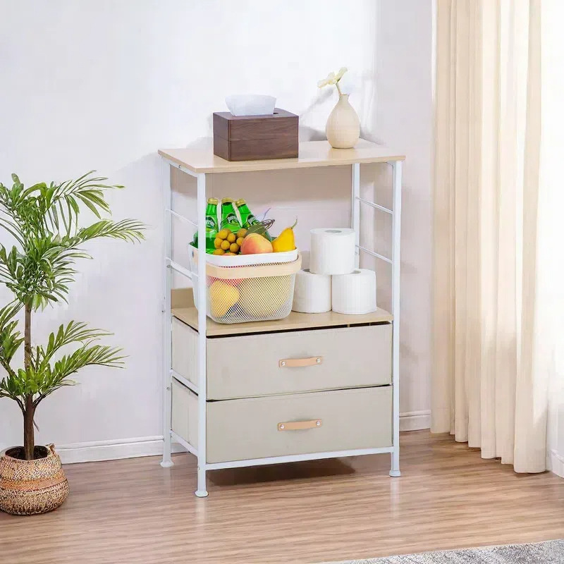 Gabinete de almacenamiento multicapa simple y de gran capacidad con cajón japonés