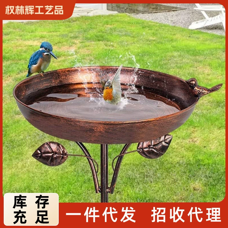 Фабрика прямых продаж на открытом воздухе сад дворик для кормления птиц кормушка для воды колибри птицы ванны