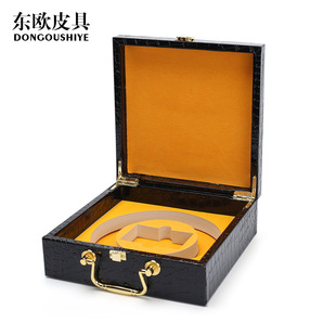 Belt Wooden Box, Gift for Customers, Identity Symbolic Belt Wooden Gift Box, Exquisite Handbag