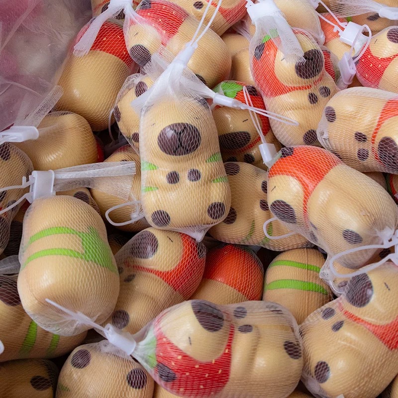 Capibala pellizco pellizco reducción de presión rebote lento juguetes de descarga juguetes regalos de chicas estúpidas lindas