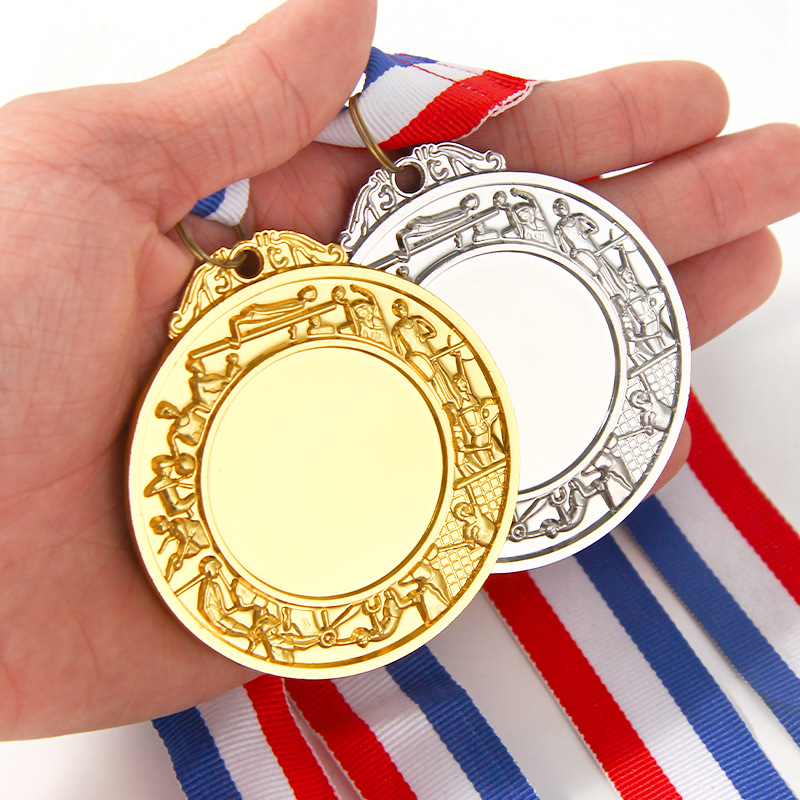 Juegos de medallas Maratón Metal Listado Competición de honor Conmemorativa Oro Plata Bronce Fútbol Juegos de baloncesto Premios