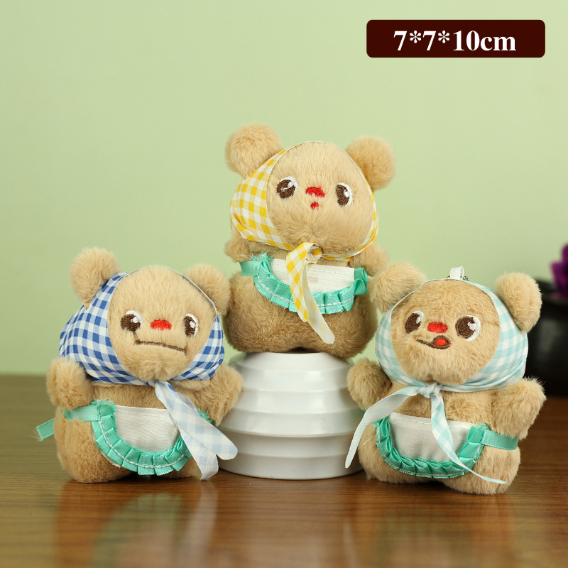 Cute 4 pulgadas agarrar muñeca juguete de peluche colgante oso conejo juguete de peluche muñeca regalo de boda image 31
