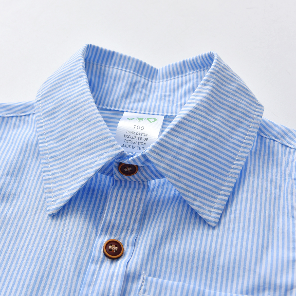Simple Style Stripe Cotton T-shirts & Shirts display picture 3