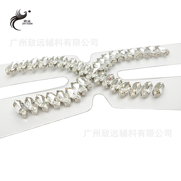 Accesorios transparentes de diamantes de imitación para zapatos, decoraciones florales para zapatos, diamantes de imitación para sandalias y pantuflas, decoraciones transparentes para calzado.