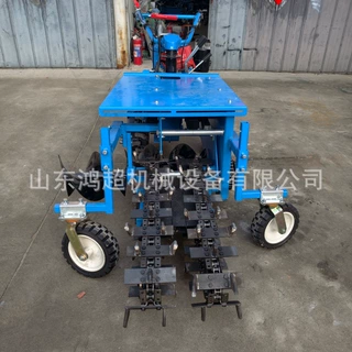 双链条履带轮挖沟机 埋设电缆开沟机小型20宽开沟机