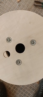 Manufacturer Supply Disc Diameter 280/300 Wire Disc Spool Copper Clad Aluminum Winding Spool Wooden Shaft I-Shaped Disc