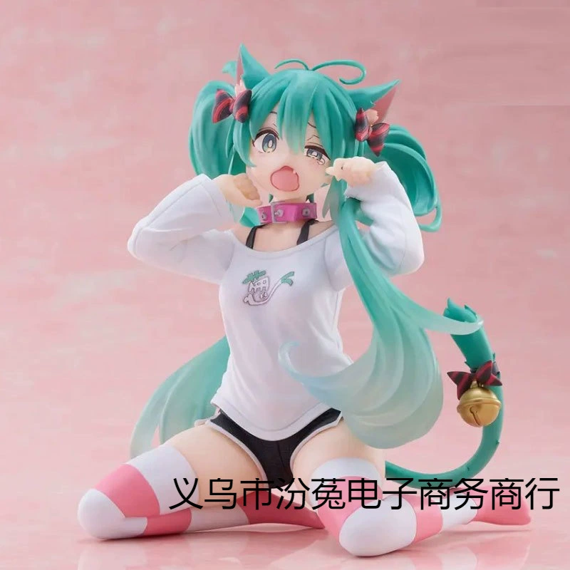 Пижама Hatsune Miku Future Cat Ear Short -sleeved, Hatsune Handiculum Model, Model Beautiful Girl Table Swing Packing Оптом