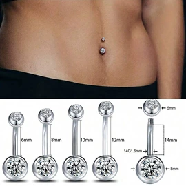 其他穿刺饰品;脐饰;耳钉