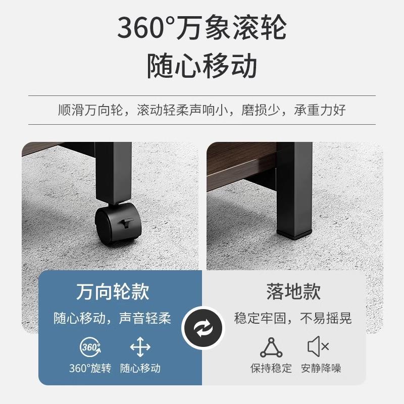 麻将桌茶几茶水架双层小边几棋牌室专用小桌子置物架可移动茶水桌|undefined