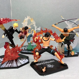 Фигурки Эйса Зоро и Санджи из One Piece