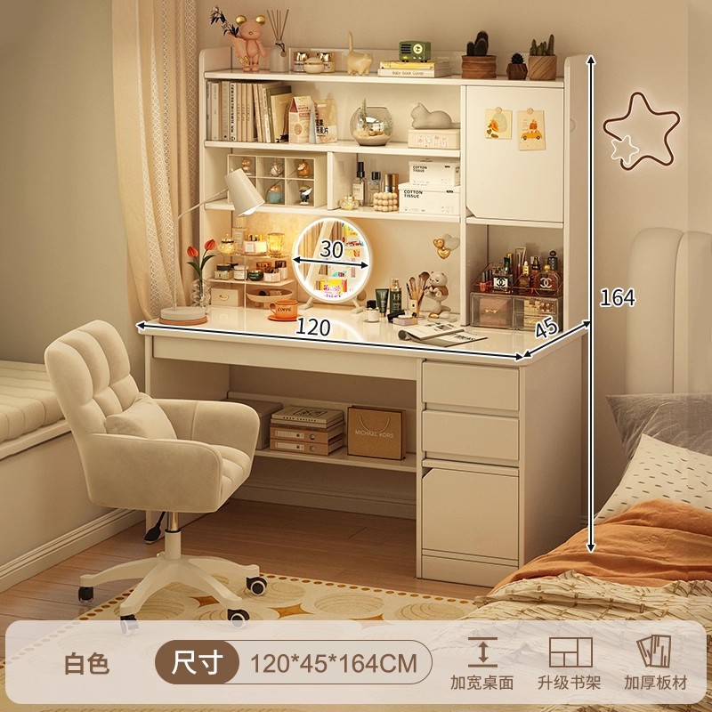 Escritorio de computadora, comedor, dormitorio simple, escritorio moderno, mesa de maquillaje, gabinete de maquillaje, espejo de cama, nuevo