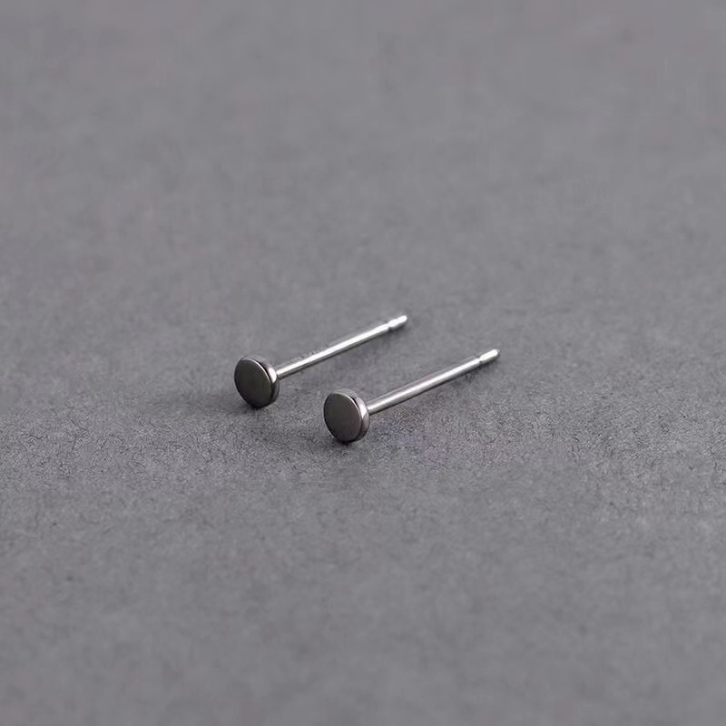 Edle Knochen Ohrstecker Aus Sterlingsilber Für Damen Und Herren_voghion.com