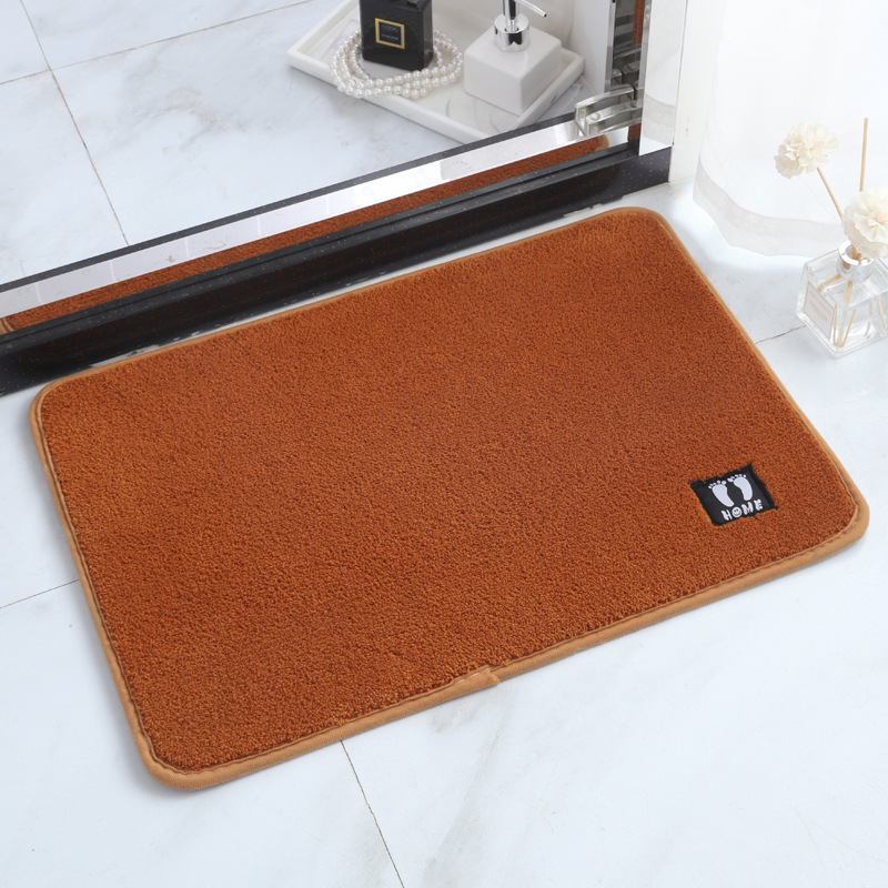 Bathroom water-absorbent anti-slip mat, entryway kitchen door mat, bedroom floor mat, one-piece dropshipping