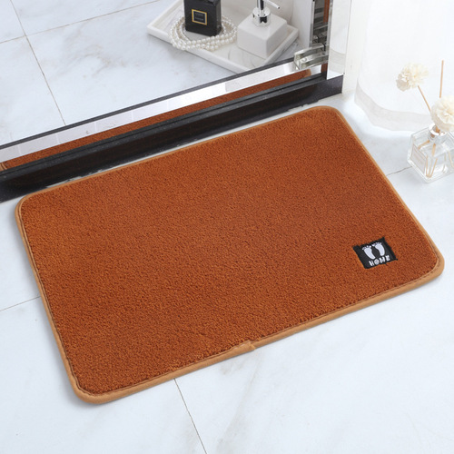 Bathroom water-absorbent anti-slip mat, entryway kitchen door mat, bedroom floor mat, one-piece dropshipping