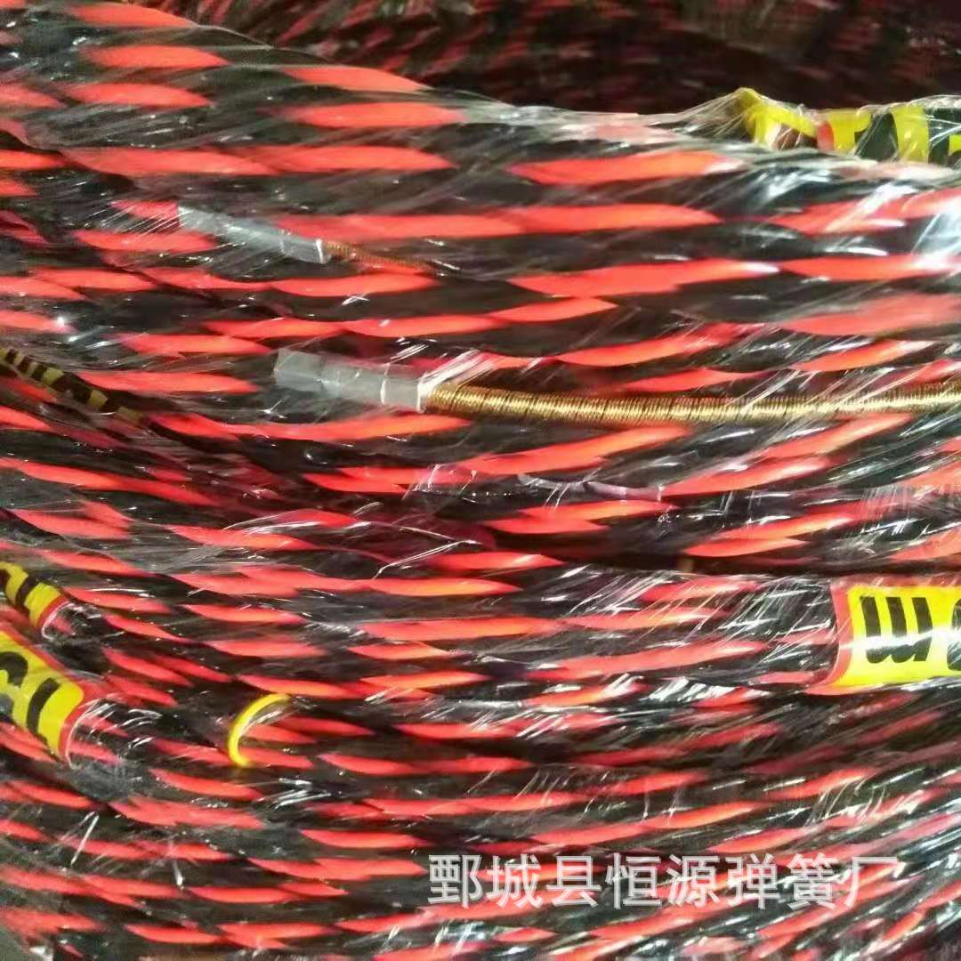 穿线管黑红色三股拉线器