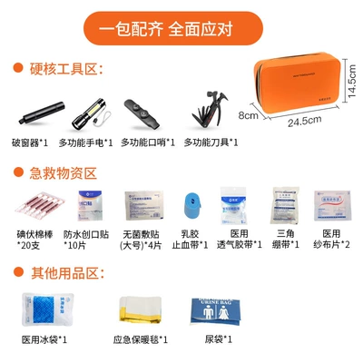 Kempinq və səyahət Trips, First Aid Kit for