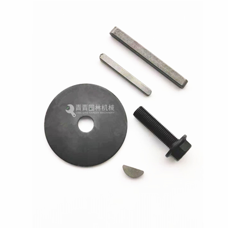 割草机曲轴螺丝GXV160草坪机联刀器螺丝大垫片半圆销园林配件