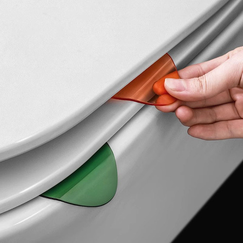Toilet seat lifter household toilet seat ring opener bathroom restroom adhesive sitter toilet lid lifter