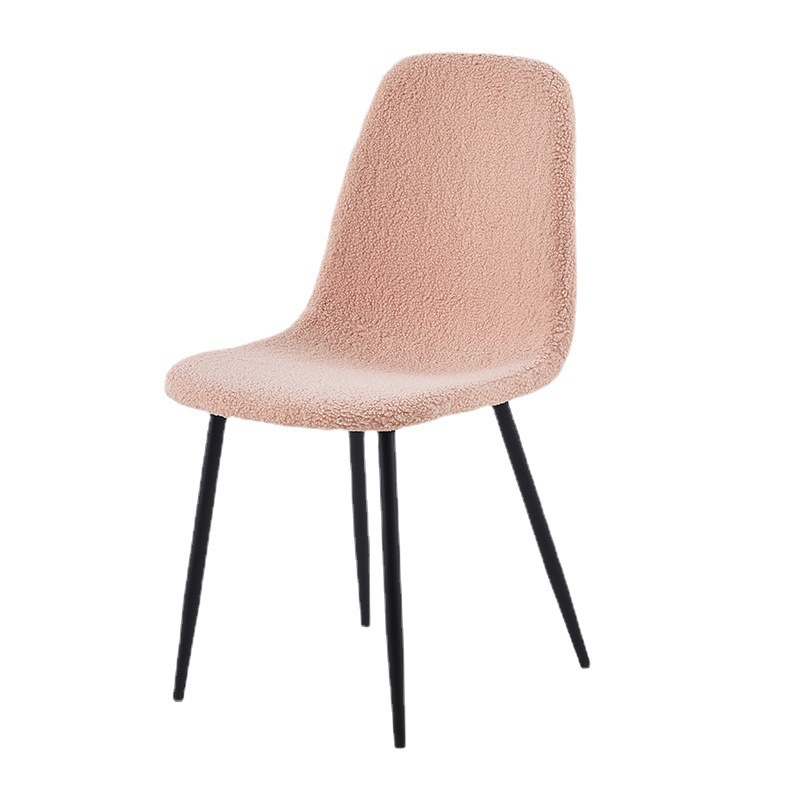 silla de comedor de lana minimalista, silla de comedor de alta densidad, esponja ligera y lujosa, conversación creativa, silla de oficina, silla de comedor