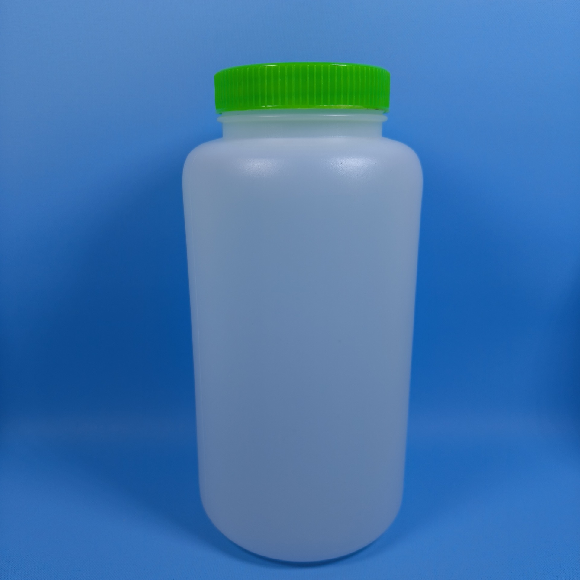 Ronda 1000ml botella cuadrada de plástico botella de Boca Grande 1000g botella de muestra botella de reactivo botella de medicina botella química sub-botella