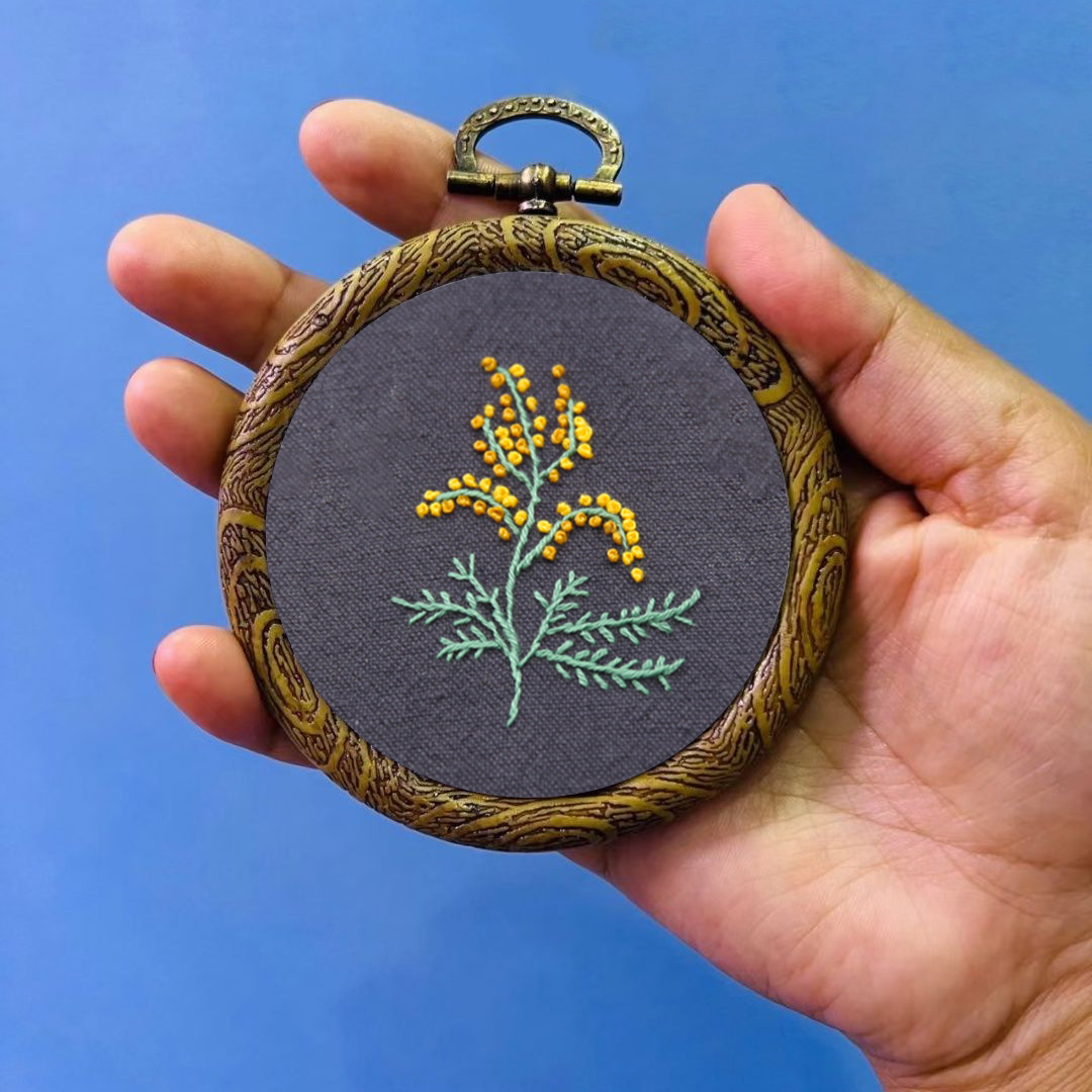 Antiguo nuevo bordado colgando pintura hecha a mano diy paquete de material sala de estar lu bordado costura práctica bolsa transfronteriza inglés colgando pintura