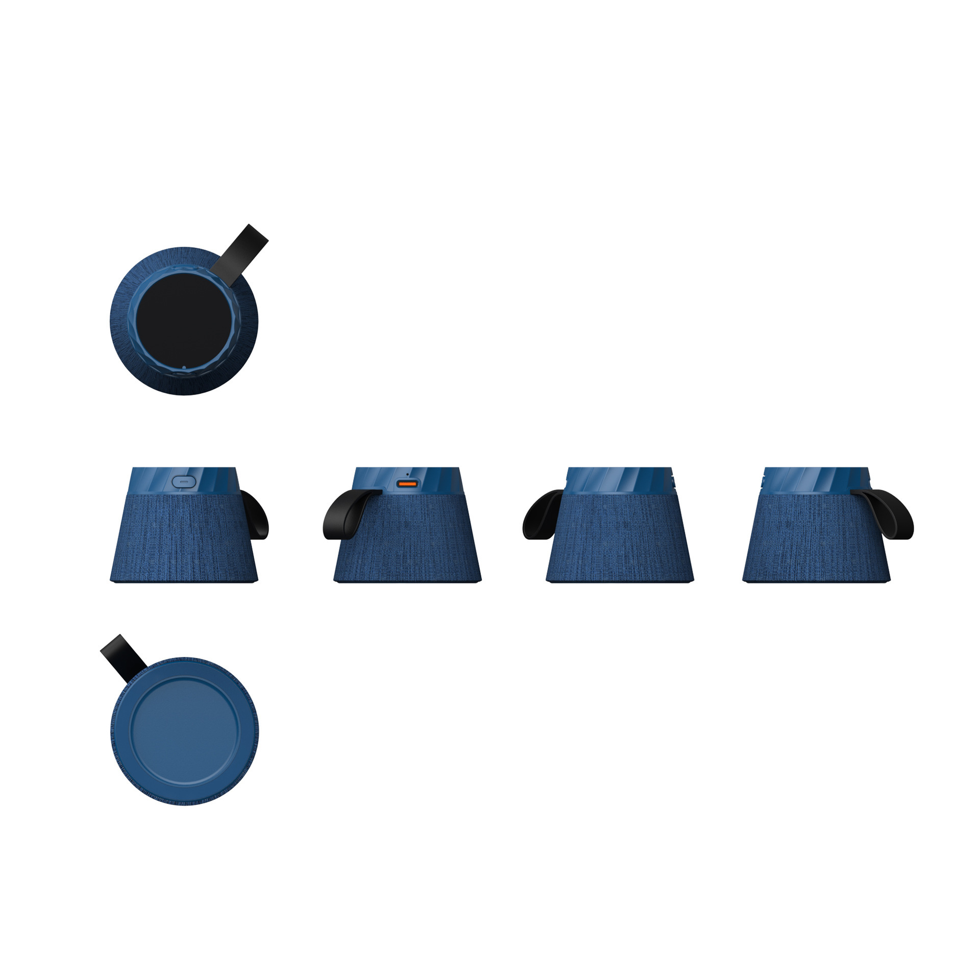 Draagbare bluetooth speaker met magnetische telefoonhouder_voghion.com