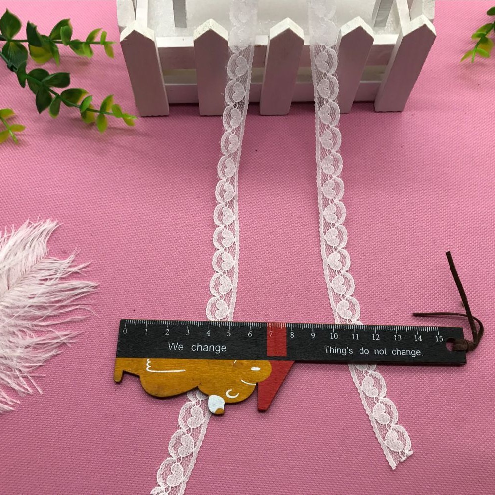 蕾丝花边无弹花边锦纶花边厂家直销 192-1宽度1.3CM