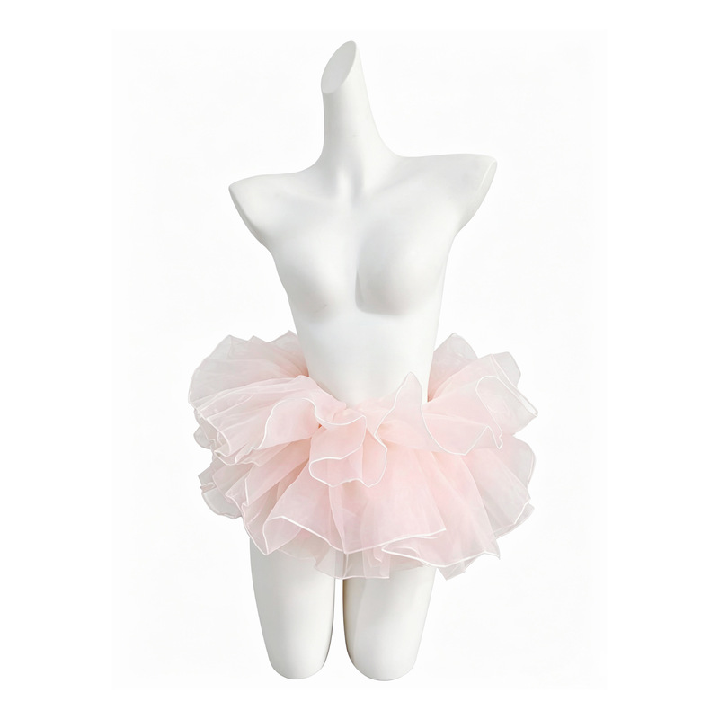Sexy Lingerie, Sexy Glass Gauze Backless Dress with Ruffled Lace and Bow, Maid Uniform, Tutu Skirt 002 Sexy Lingerie, Sexy Glass Gauze Backless Dress with Ruffled Lace and Bow, Maid Uniform, Tutu Skirt 002