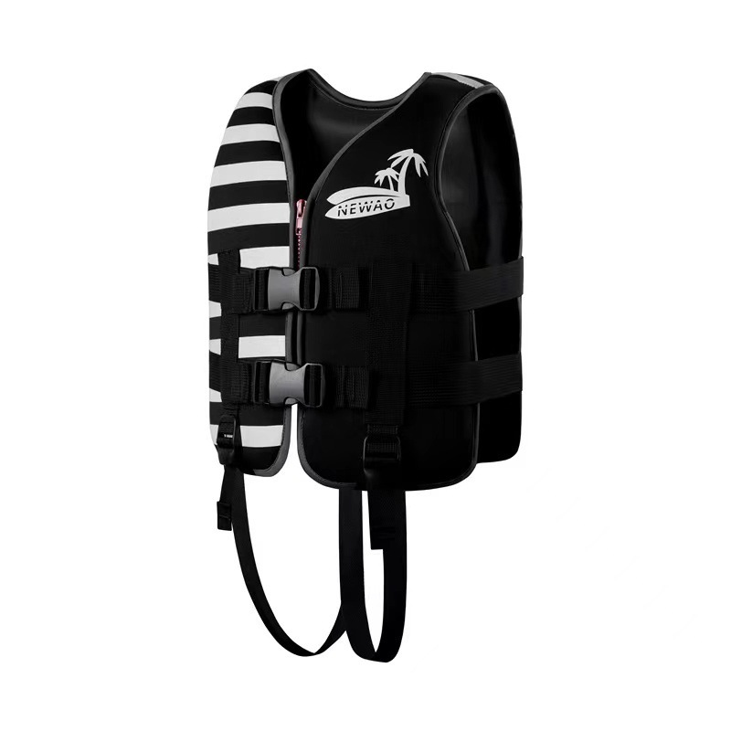 newao儿童救生衣专业男女童游泳背心防呛水求生衣浮漂免充气马甲