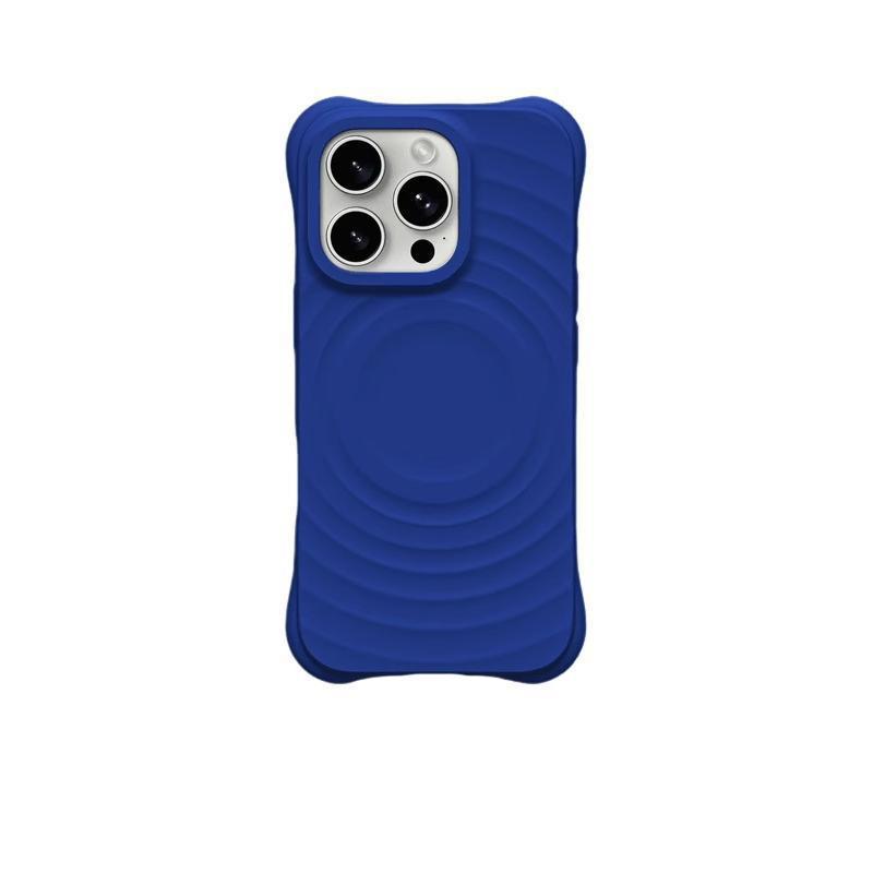 液态硅胶手机壳挂绳白色波漾壳联名赵露思适用于苹果iPhone16prom|undefined