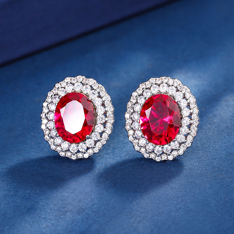 Zhuang Sheng joyería cobre Fondo chapado en oro simulación color tesoro moda retro colgante collar gran denier en forma de piedra principal 15*20