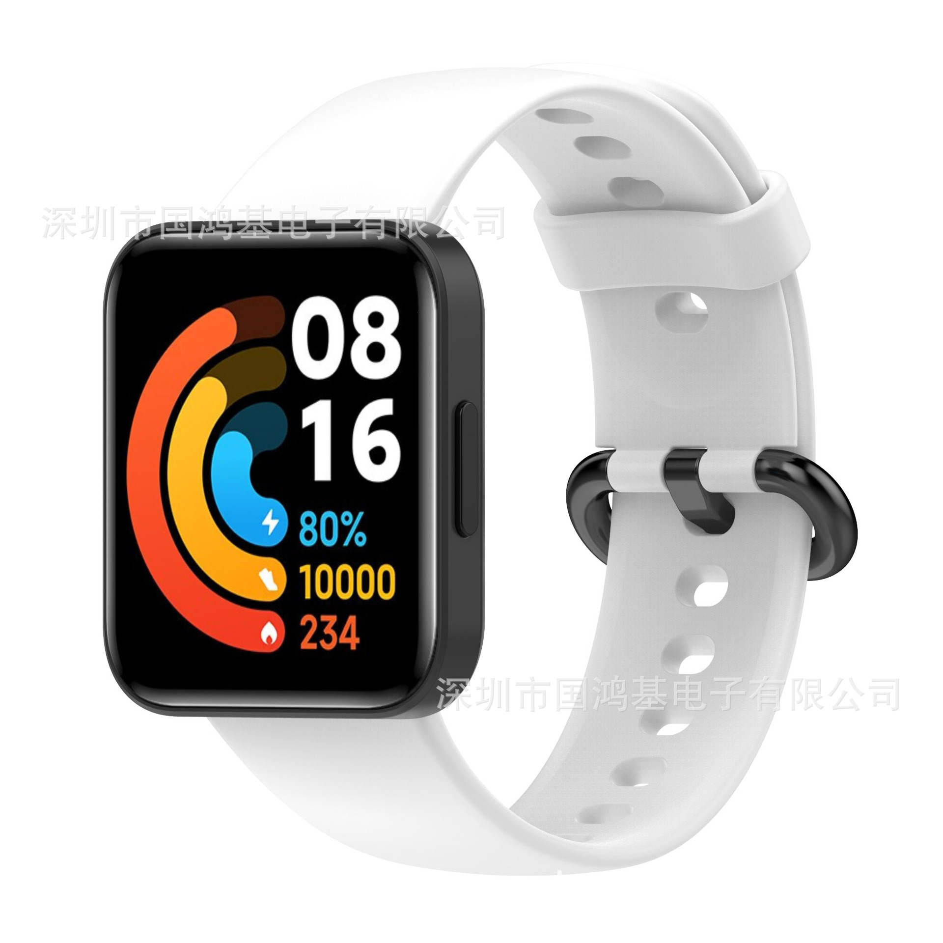 Adecuado para Xiaomi Redmi Reloj 2 rojo mi Watch2 Lite rojo mi 2 Generación pulsera oficial correa de silicona