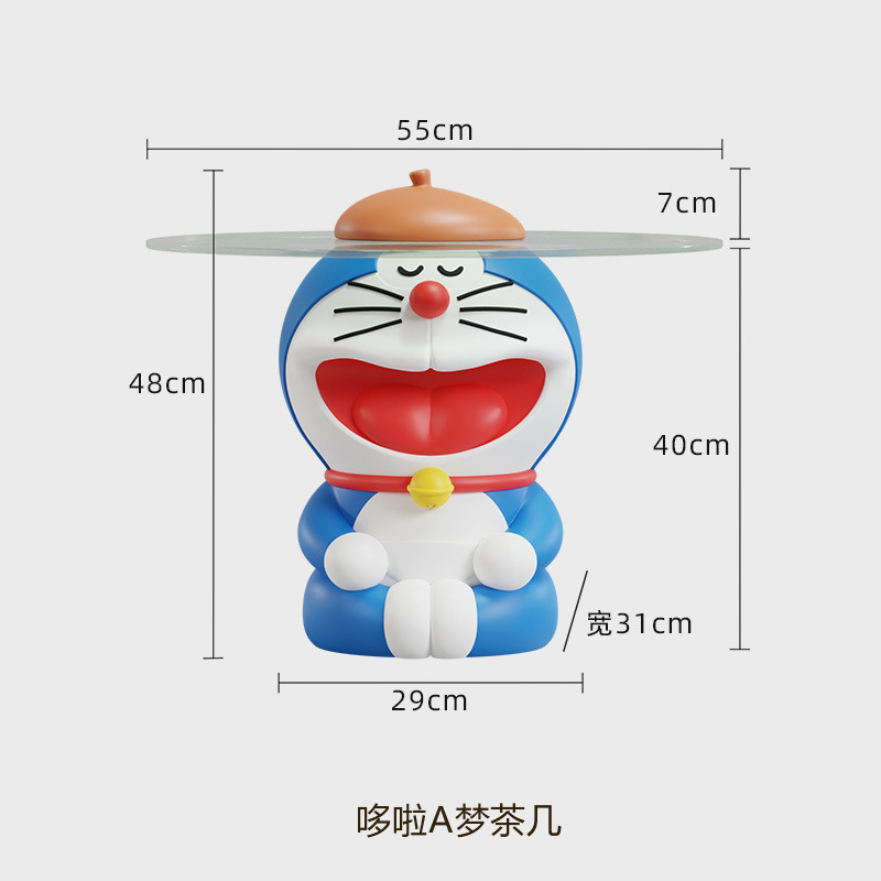 クレヨンしんちゃん装飾品クリエイティブコーヒーテーブルリビングルームフロアソファホームインターネット有名人ミニテーブルバルコニー寝室ベッドサイド|undefined