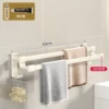 Upgraded model with hook - milk white - 60CM double pole [removable and washable]