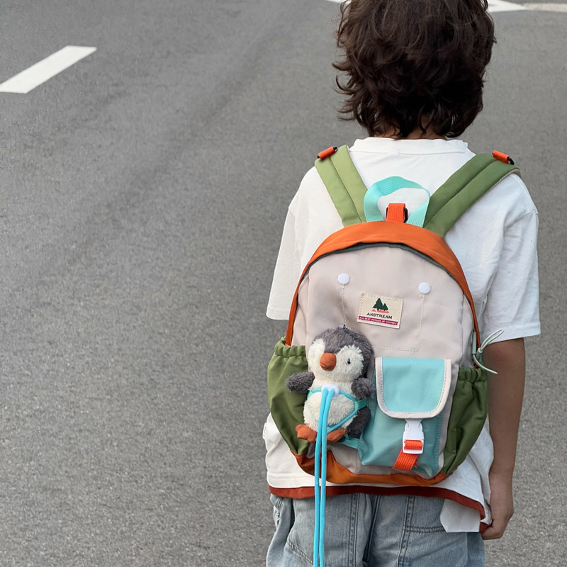 2025夏季新款幼儿园背包可爱卡通毛绒玩具外出游玩大容量双肩包|undefined