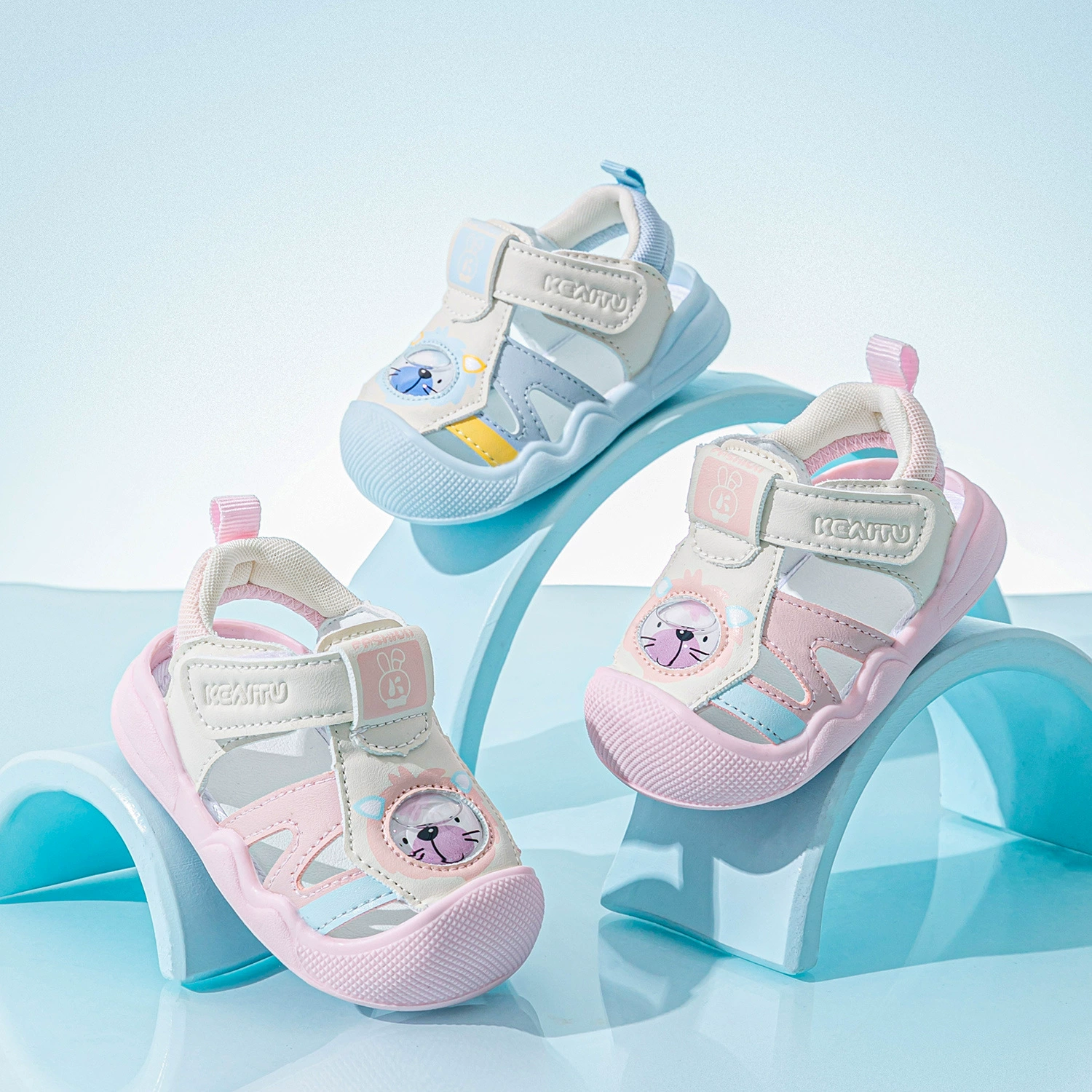 Бла Миллер детская обувь 2025 новый летний мальчик Баотоу сандалии