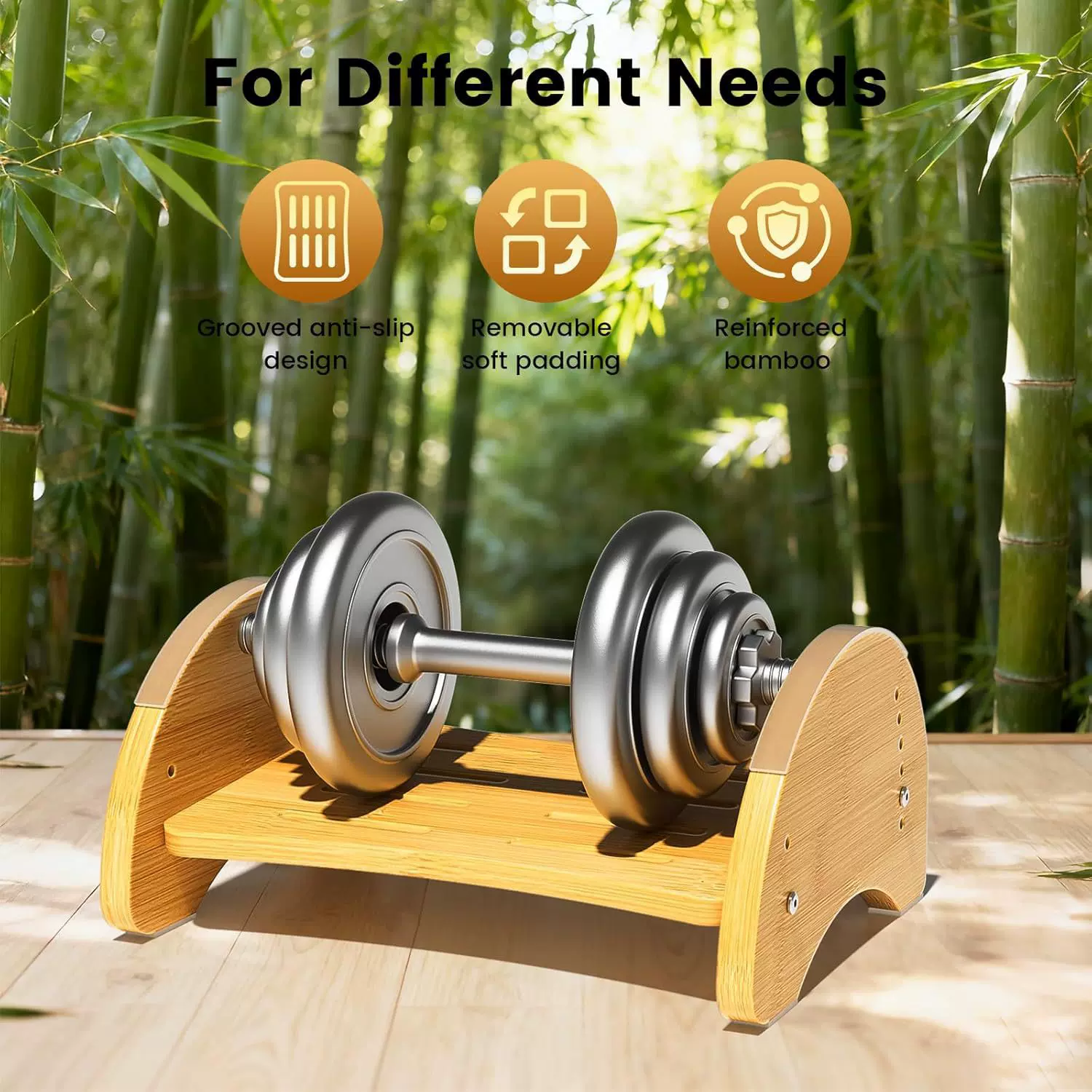 办公桌下摇摆脚凳实木脚踩凳客厅沙发防滑脚榻垫脚凳木制脚踏板