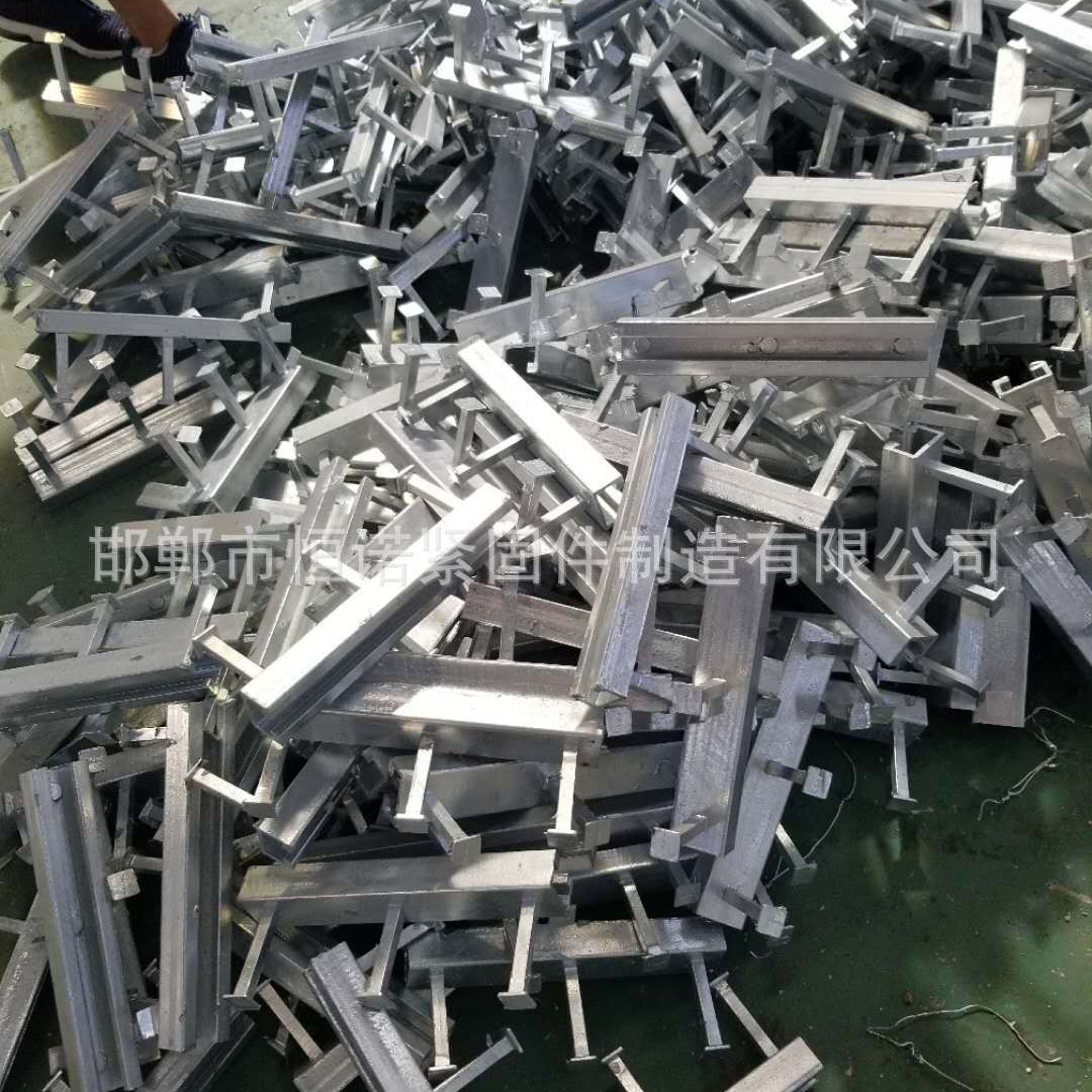 河北恒诺预埋槽钢 40*22哈芬槽 带齿预埋槽道厂家制造