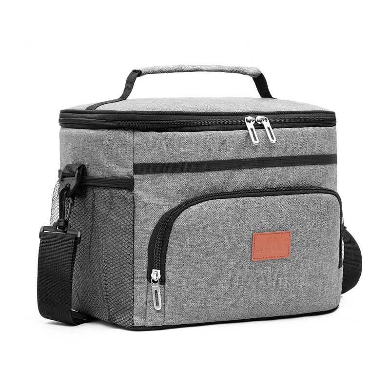 Ventas transfronterizas calientes de Oxford bolsa de aislamiento térmico de gran capacidad refrigerador de almacenamiento fresco de camping invernadero de viaje con bolsa de almuerzo image 7